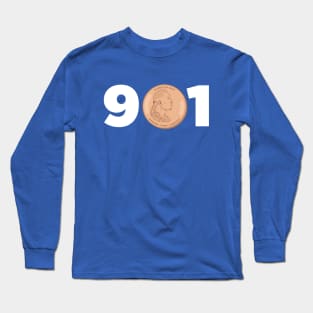 Memphis Penny 901 Cent Shirt Long Sleeve T-Shirt